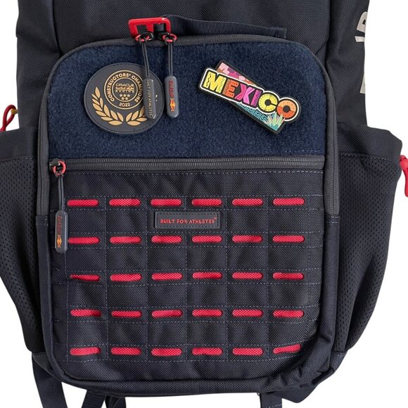 Oracle Red Bull Racing Backpack Built For Athletes Large Roll Top Gym Travel Bag - Picture 5 of 16